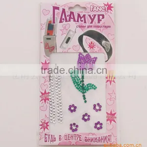 Hottest Bling Bling Diamond Sticker/acrylic Sticker/crystal Sticker thumbnail-1
