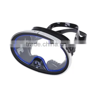 Single Lense Tempered Glass Diving Mask for Scuba Diving thumbnail-1