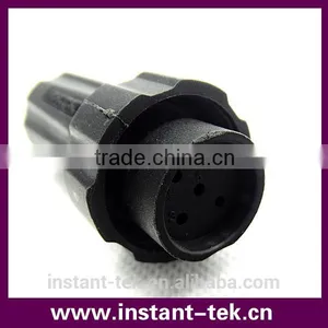 INST Plug and Socked 4pin IP68 Inst Connector 22mm M22 Ethernet Connector thumbnail-3