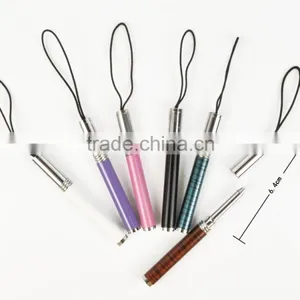 High Quality Heavy Promotional Keychain Metal Ball Pen With Rope thumbnail-1