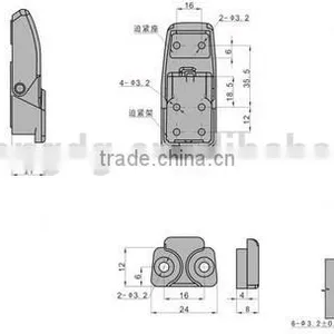 Wholesales SK3-038 Adjustable Draw Latch / Clamp Meter / Loaded Toggle Latch Hasp thumbnail-5