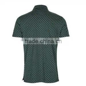 Custom Mens Quick Dry T-shirts China Spot Pure Cotton Moisture Transfer Leisure Polo Shirts thumbnail-5