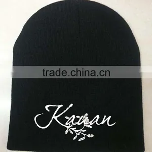 Beanie,embroidered Beanie, Beanie Hat, Jacquard Beanie, Knit Beanie, thumbnail-1