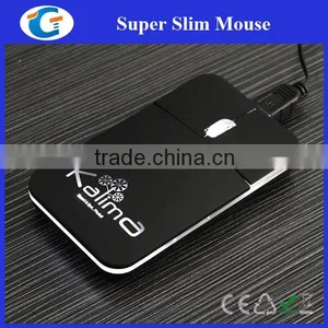 LED Laser Engraved Logo Computer Mouse With Retractable Cable thumbnail-2