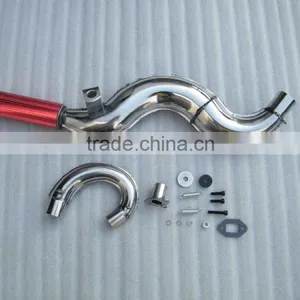 Mini Bike Exhaust Pipe Mini Bike Spare Parts 2 Stoke Pit Bike Parts thumbnail-5