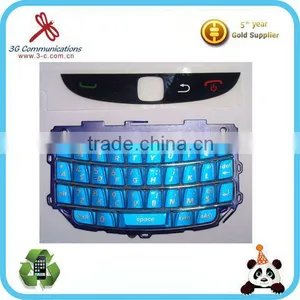 Mobile Phone Color Keypad for Blackberry Torch 9800 English Keypad for Blackberry bb 9800 9810 Keypad Frame thumbnail-3