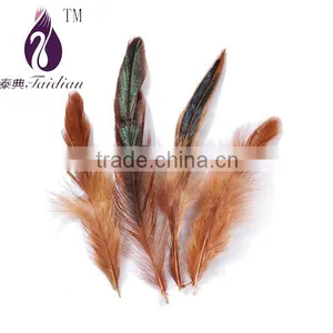 Red Rooster Chicken Feather for Jewelry DIY/party/New Year Decoration thumbnail-4