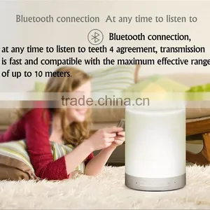 New Coming Colorful Touch Lamp Portable Speaker Bluetooth Speaker Led Light Lamp thumbnail-6
