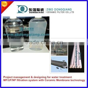 uf Ceramic Membrane Ceramic Filter Element for Industrial Filtration thumbnail-1
