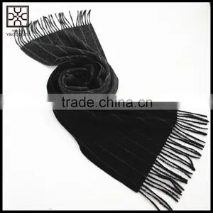 Fashion Knit Joint Wool Scarf With Fringe thumbnail-2