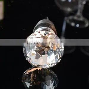 Crystal Diamond Wine Bottle Stopper for Wedding Decoration thumbnail-2