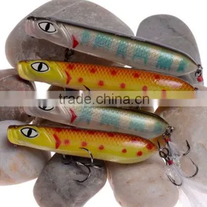 Wholesale Artificial PopperMinnow Lure High Quality Plastic Fishing Lure Popper thumbnail-1