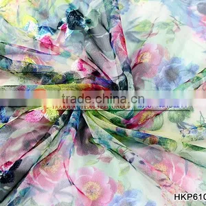 Hot Selling Fashion Multi-colored Dyed Embroidery Fabric/lace Fabric/mesh Fabric /colorful Fabric for Women's Dress thumbnail-5