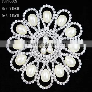 2015 Crystal Beaded Appliques Wholesale for Wedding Dress thumbnail-1
