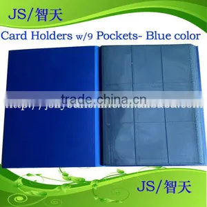 360pcs Game Cards With Blue Color, 9-pocket Pages, pp Portfolios Holders, Dongguan Supplier Quality Choice thumbnail-1