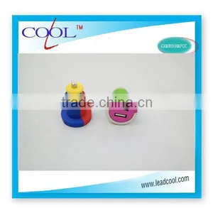 Multipurpose Colorful Dual USB Car Charger for IPad and Smart Phone thumbnail-5