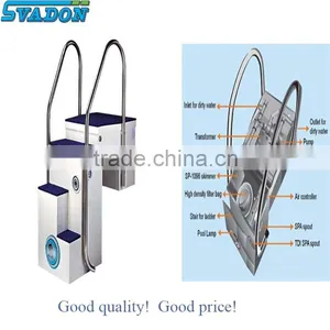 Polyester Fiber Wall-hung Pipeless Swimming Pool Integrative Filter for Pool Water Treatment thumbnail-2