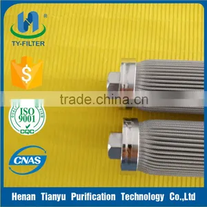 Stainless Steel Sintered Wire Mesh Filter Element thumbnail-2