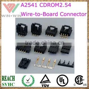 2.54mm Pitch A2541 CDROM2.54 Electronic Wire to Board Connector thumbnail-1