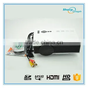2016 UNIC Office Equipment Mini Full HD 1080p LED Portable UC40+ Home Theater Video Proyector thumbnail-6