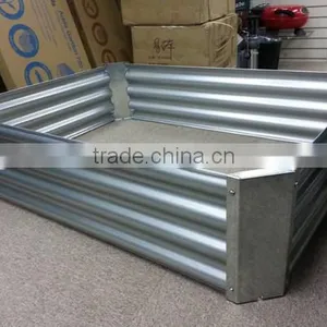 Metal Galvanized Raised Garden Frame Gardenbed Planting Bed Hot Sale Eco Friendly Planter thumbnail-4