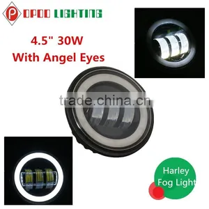 New Product 30W 2400LM Angel Eye Motorcycle Fog Light thumbnail-1
