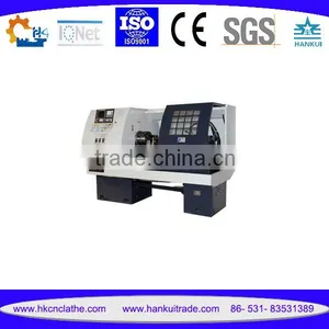 CK6150 CNC Lathe Machine/ Flat Bed CNC Lathe With Vertical 4 Station/ Horizontal 6 Stations Tool Turret thumbnail-4
