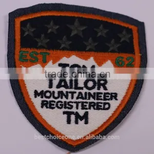 Custom Woven Patch Football Soccer Woven Badge Kid Clothes Applique Patch thumbnail-5
