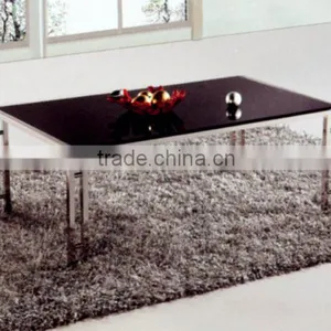 2016 Newest Modern Office Furniture Conference Table Design With Glass Top Tea Table PT-T004 thumbnail-1