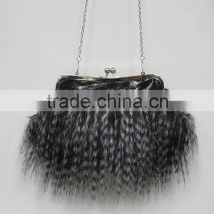 2015 New Launch Winter Feather Evening Bag for Ladies thumbnail-1