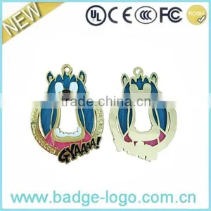 2016 Custom Glass Painting Keychain for Decoration thumbnail-1