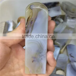 Natural Agate Stone Stamper Crystal Ornaments Wholesale thumbnail-2