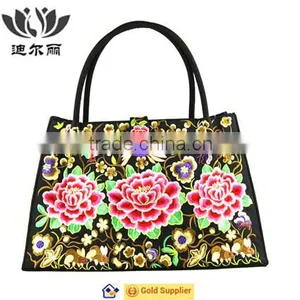 National Style Embroidery Bag Woman Hand Bag thumbnail-1