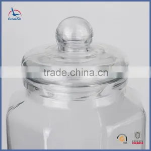 Recycled Glass Honey Dispenser Bulk Selling Glass Jar With Tap thumbnail-5