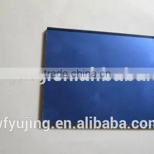 4MM Blue and Bronze Color Reflective Mirror Glass thumbnail-1