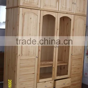 F8304 Wooden Armoire/Clothes Wardrobe/Wood Furniture thumbnail-1