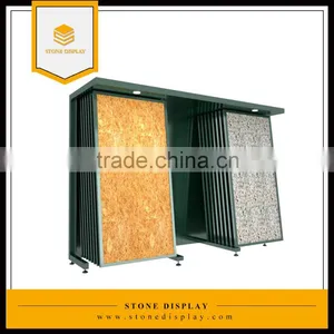 Metal Display Rack for Marble Granite Quartz Ceramic Stone Tile Big Slab/ Push-pull Type Stand thumbnail-1