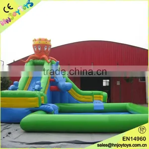 Water Outdoor Trampoline Park Slide Octopus Inflatable Pool thumbnail-5