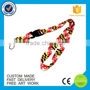 Promotional Football Souvenir Sublimation Printed Custom Sports Lanyard thumbnail-3