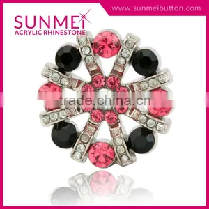Made in Taiwan Crystal Star Rhinestone Button thumbnail-4
