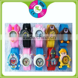 Popular Promotion Gift Silicone Slap Strap Watches thumbnail-5