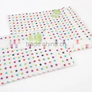 Clothes Travel Storage Bag With Zipper And Colorfuld Flowers thumbnail-1