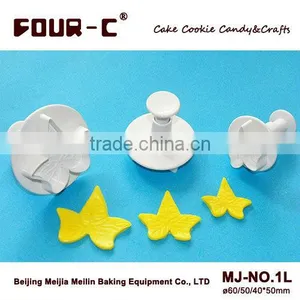 Large Ivy Leaf Cake Decorating Plunger Cutter,cake Cutter Set,plastic Cake Decorating Tools thumbnail-1