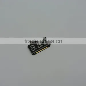 Yellow Emitting Color Three Digits Surface Mount Seven Segment Display thumbnail-2
