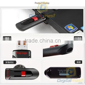 100% Real Capacity Brand Cruzer Glide 32GB CZ60 64GB USB Flash Drive Key 4G 8G 16GB 64GB Blister Packing Wholesale OEM thumbnail-2
