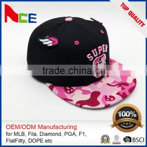 Sport Baseball Snapback Cap Cheap Wholesale Plain Flat Snapback Cap thumbnail-3
