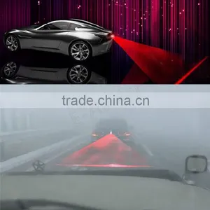 Newest Motorcycle Anti Collision Rear-end Car Laser Tail Fog Light Auto Brake Parking Lamp Rearing Warning Light thumbnail-2