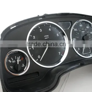 DL-DR329 ABS Car Chrome Dashboard Rings for Vauxhall OPEL Astra G thumbnail-2