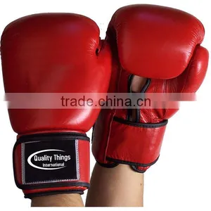 Leather Boxing Gloves thumbnail-1
