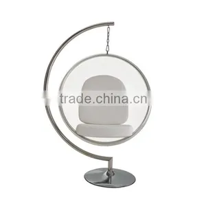 Acrylic Swing Bubble Chair With Stand thumbnail-2